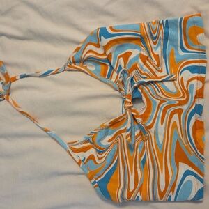 Garage Swirl Halter Top